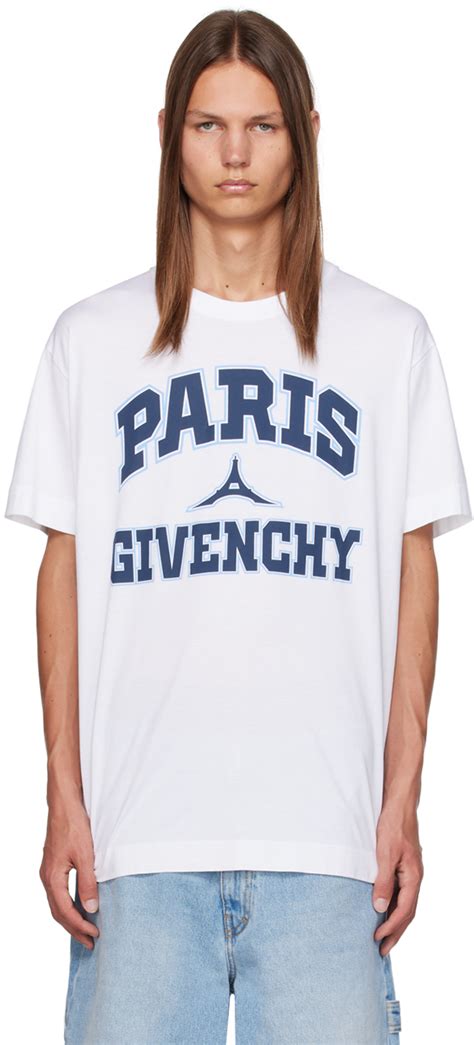 givenchy tour t shirt white|Givenchy t shirt euro.